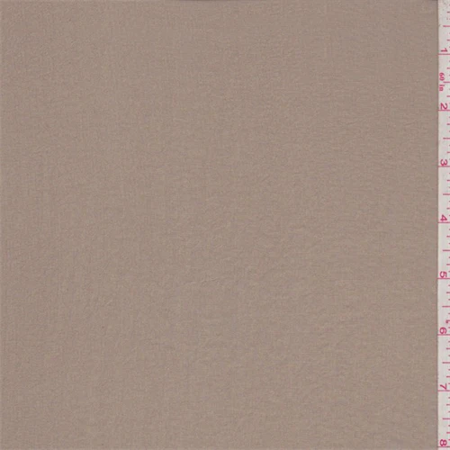1 1/2 YD PC-Copper Brown Iridescent Chiffon Fabric