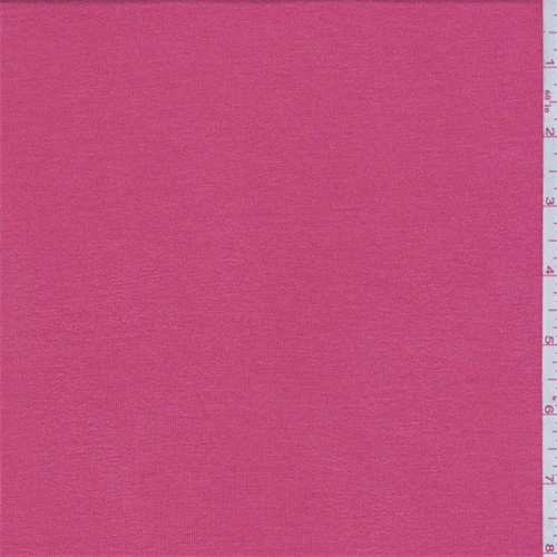1 1/2 YD PC-Coral Rayon Jersey Knit Fabric