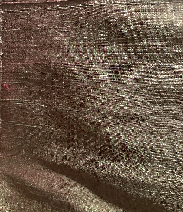 1/2 YD PC-Iridescent Brick Silk Tussah Fabric - Image 2