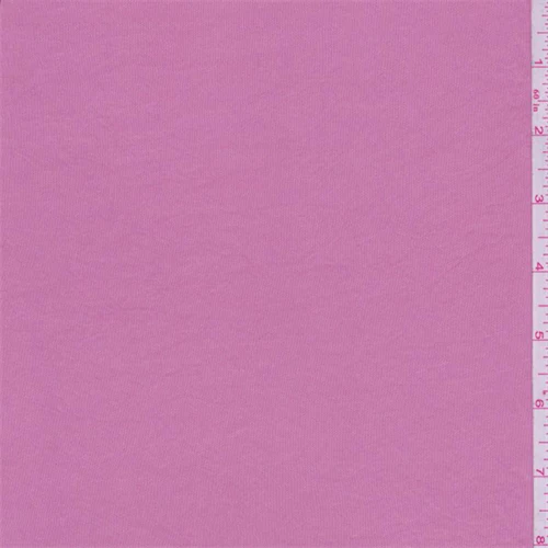 1 YD PC-Rose Pink Shimmer Jersey Knit Fabric