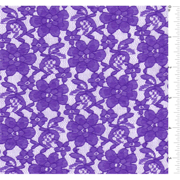 17 YD Bolt-Purple Lace Fabric