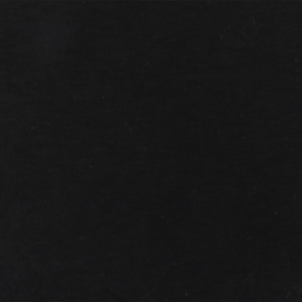 2 1/2 YD PC-Black Solid Stretch Cotton Jersey Knit Fabric - Image 3