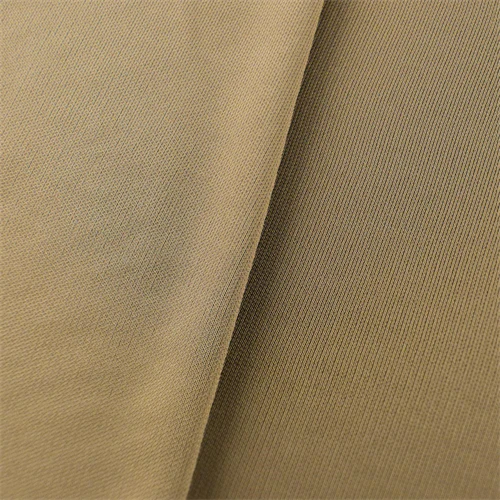 2 3/8 YD PC-Nude Beige Matte Jersey Fabric