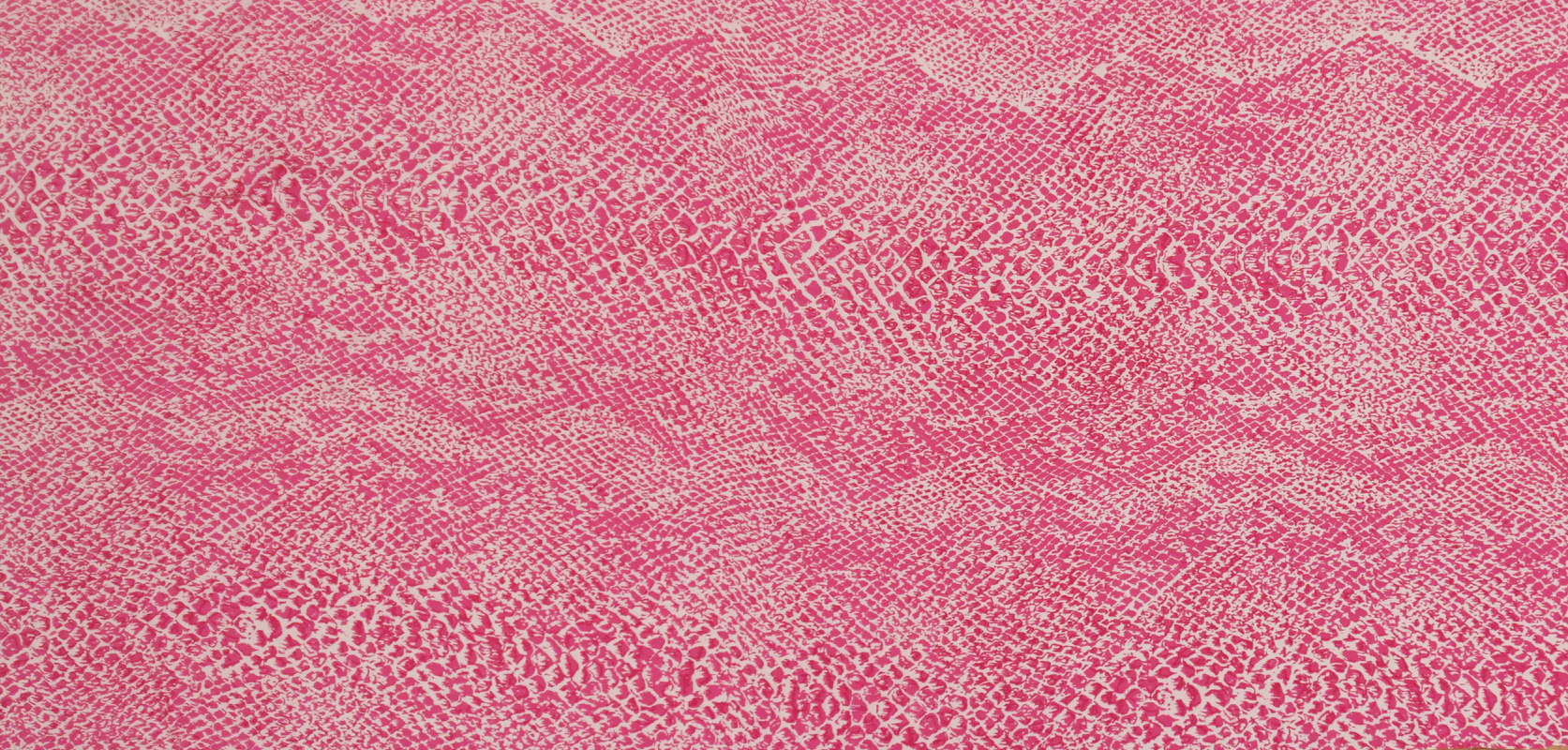 2 YD PC-Pink Silk Reptile Printed Stretch Charmeuse Fabric - Image 2