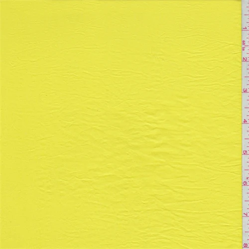 2 YD PC-Sunshine Yellow Sueded Shimmer Fabric