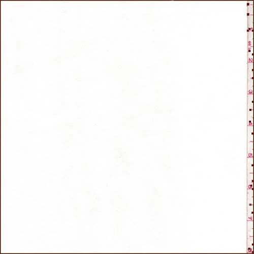 2 YD PC-White Polyester Crepe Fabric