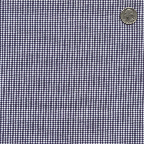 20 YD Bolt-Navy 1/16 Inch Gingham Fabric