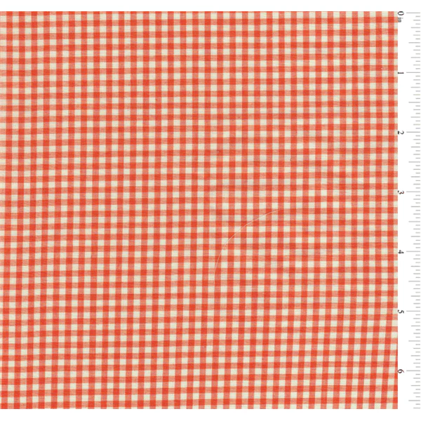 20 YD Bolt-Orange 1/8 Inch Gingham Fabric