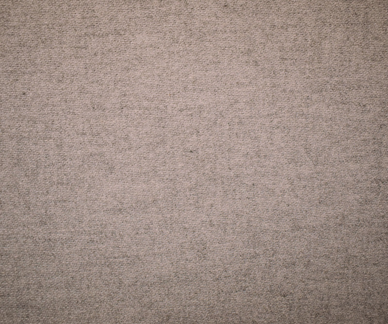 6 YD PC-Taupe-Gray Wool Poly Brushed Back Twill Woven Coating Fabric - Image 4