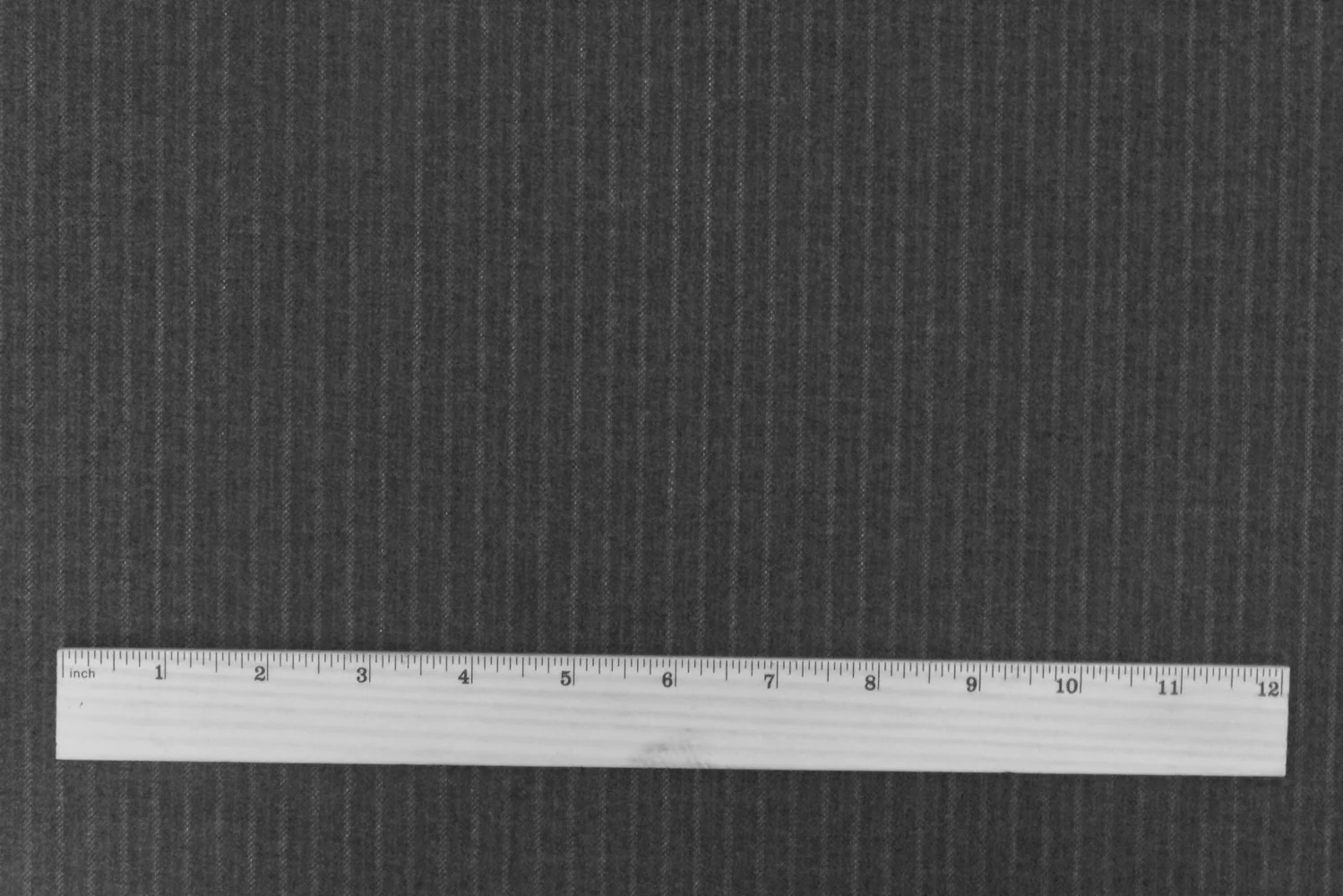 Anchor Gray-Gray Stripe Wool-Poly Twill Woven Suiting Fabric - Image 5