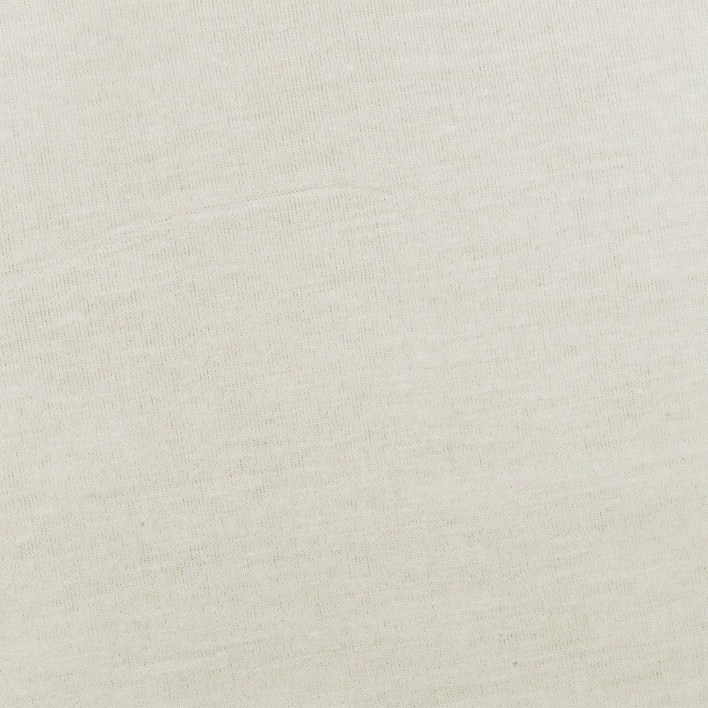 Angel Ivory Solid Stretch Rayon Jersey Knit Fabric - Image 3