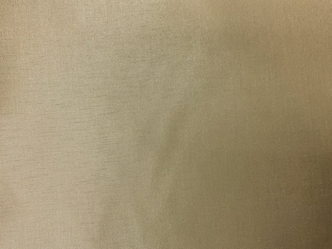 Antique Beige Poly China Silk Solid Lining Woven Fabric - Image 3