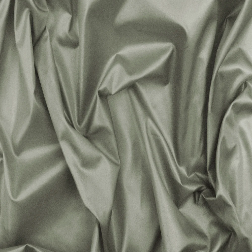 Antique Gray Lustrous Rainwear Fabric - Image 2