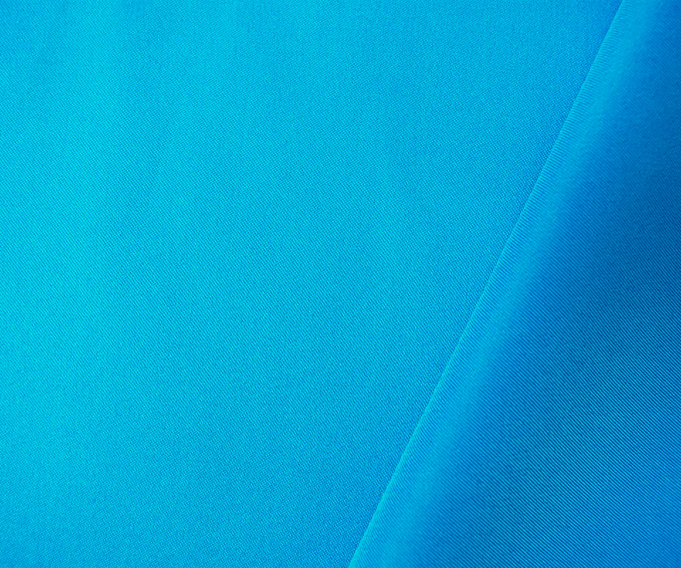 Aqua Blue Poly Spandex Stretch Solid Stretch Lamour Woven Fabric - Image 2