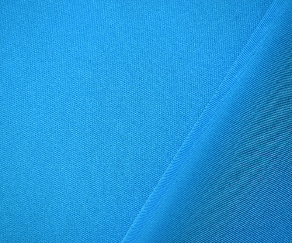 Aqua Blue Poly Spandex Stretch Solid Stretch Lamour Woven Fabric - Image 2