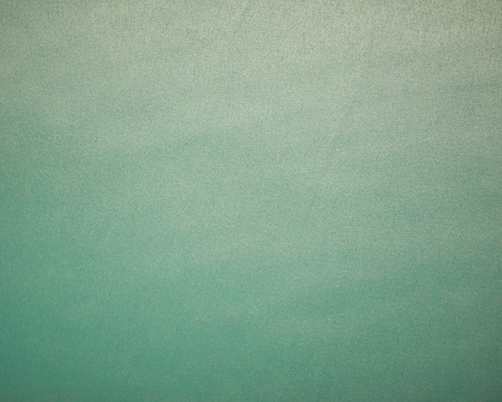 Aqua Teal Polyester Stretch Lamour Satin Woven Fabric - Image 4