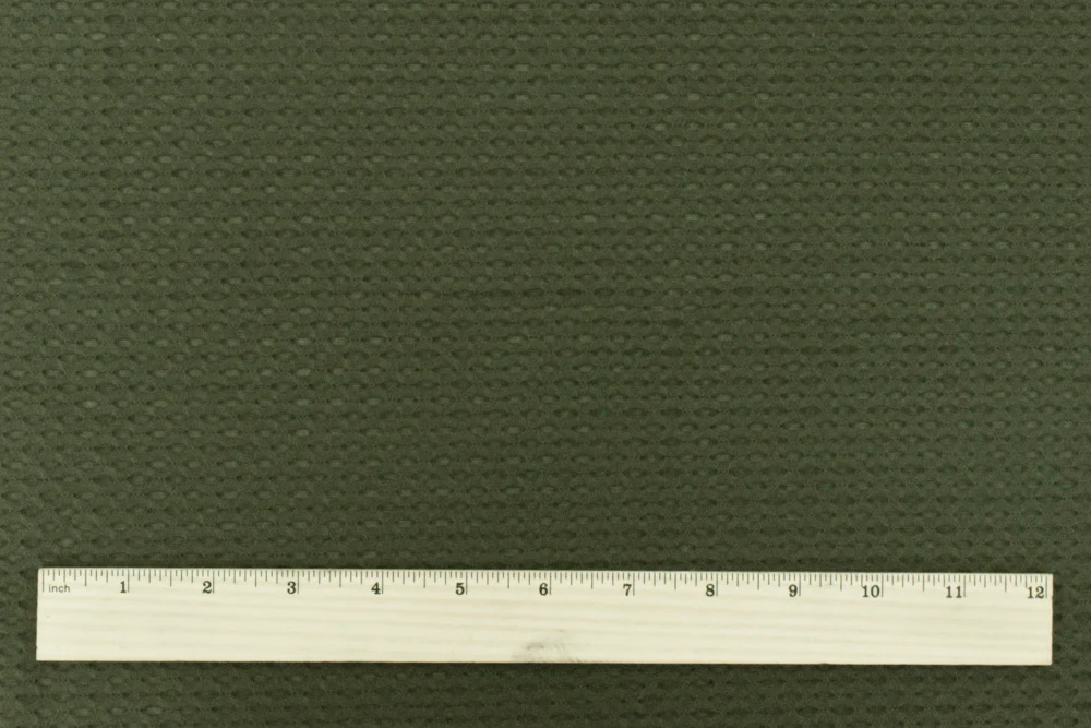 Army Green Famous Maker Stretch 3D Mesh Yoga Activewear Fabric - Image 5