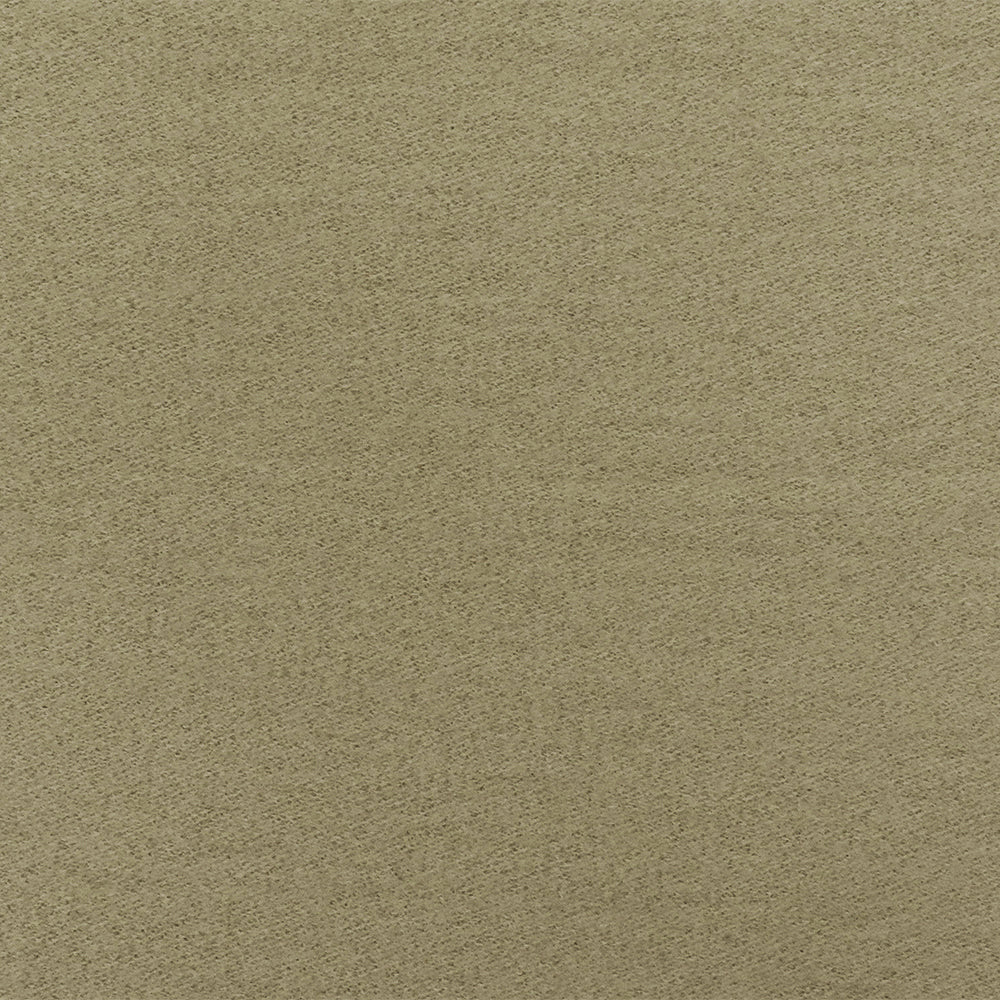 Beige Solid Wool Poly Double Brushed Knit Jacketing Fabric - Image 4