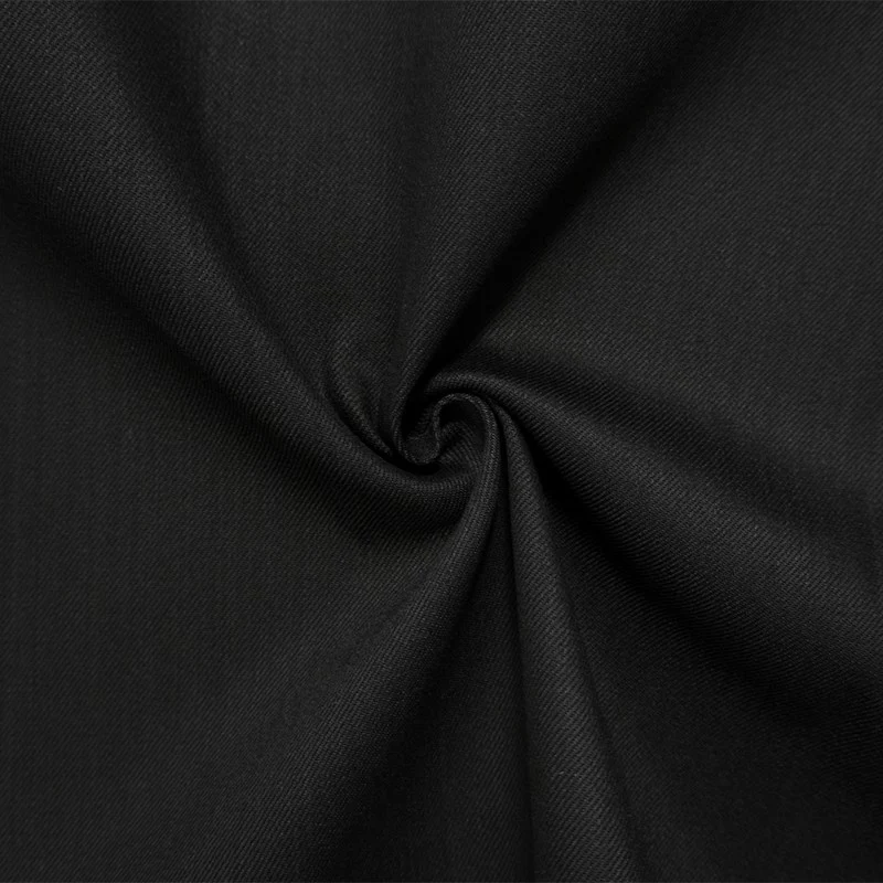 Black 10 oz. Famous Denim Co. Organic Cotton Blend Denim Fabric