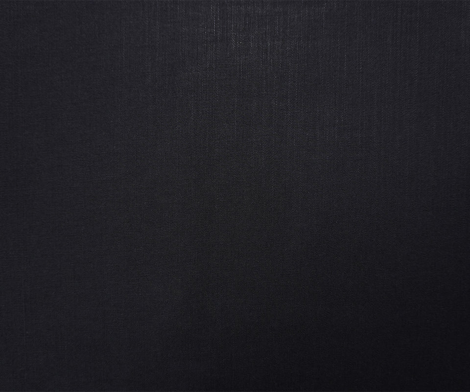 Black 12 oz. Cotton Blend Stretch Denim Twill Woven Fabric - Image 3