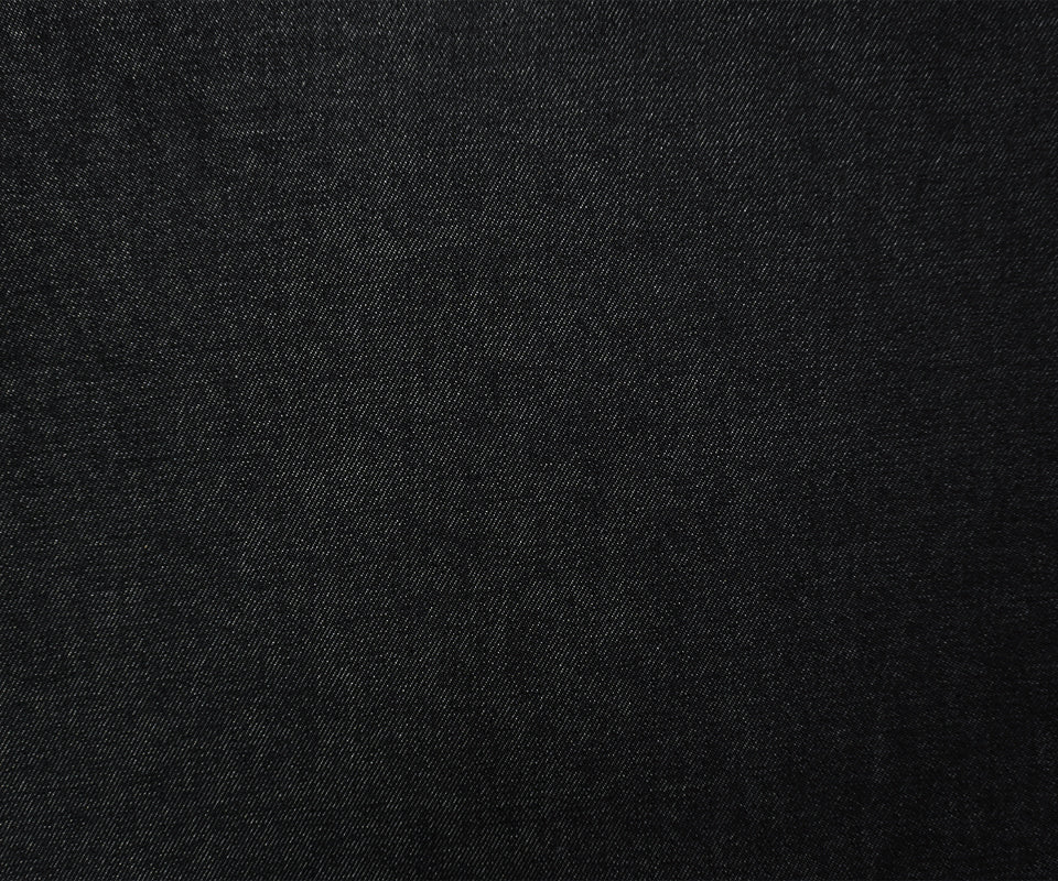Black 14 oz. Cotton Denim Twill Woven Fabric - Image 2