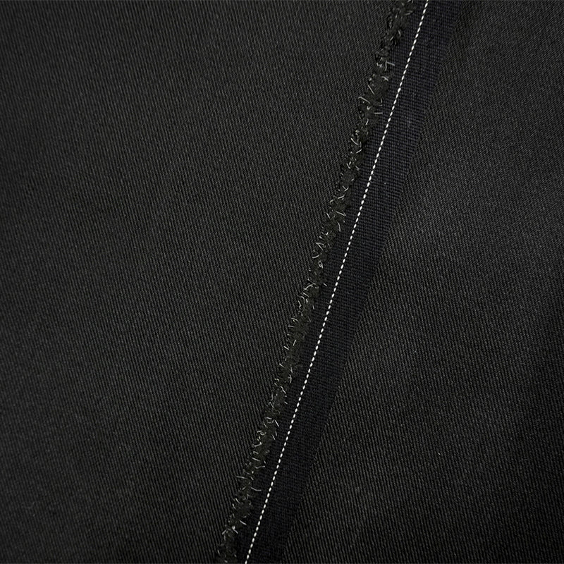 Black 9.25 oz. Candiani Organic Cotton Stretch Twill Denim Fabric - Image 3