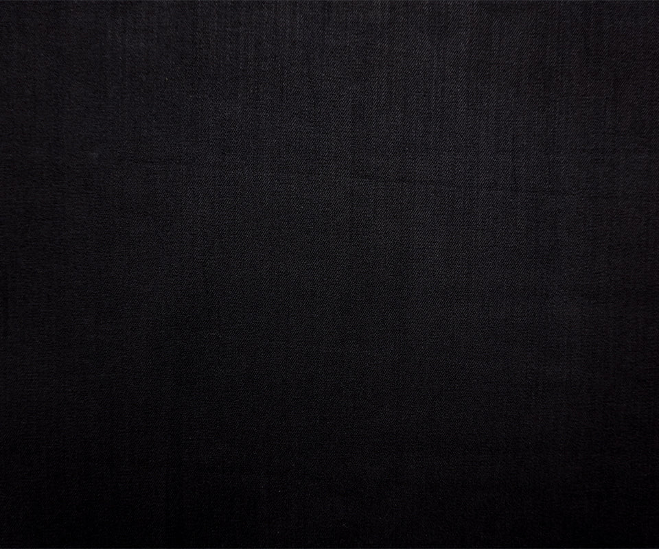 Black 9.5 oz. Cotton Blend Stretch Denim Twill Woven Fabric - Image 4