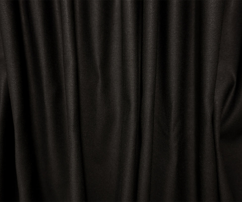 Black 9 oz. Famous Denim Co. Cotton Blend Twill Denim Fabric - Image 2