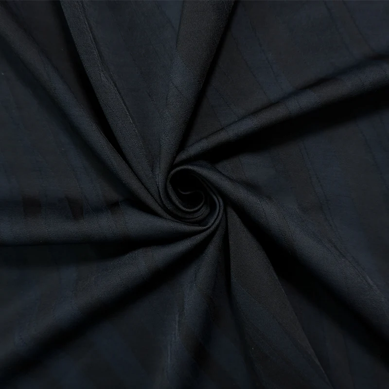 Black Famous Maker Nylon Spandex Abstract Jacquard Knit Yoga Fabric