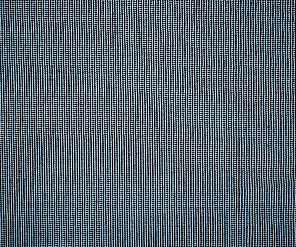Black-Gray Poly-Wool Texture Striped Pattern Suiting Woven Fabric - Image 5