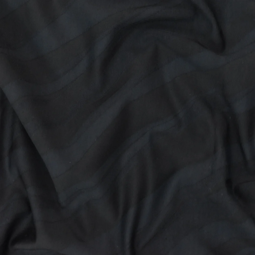 Black-Night Famous Maker Abstract Pattern Stretch Activewear Knit Fabric - Image 2