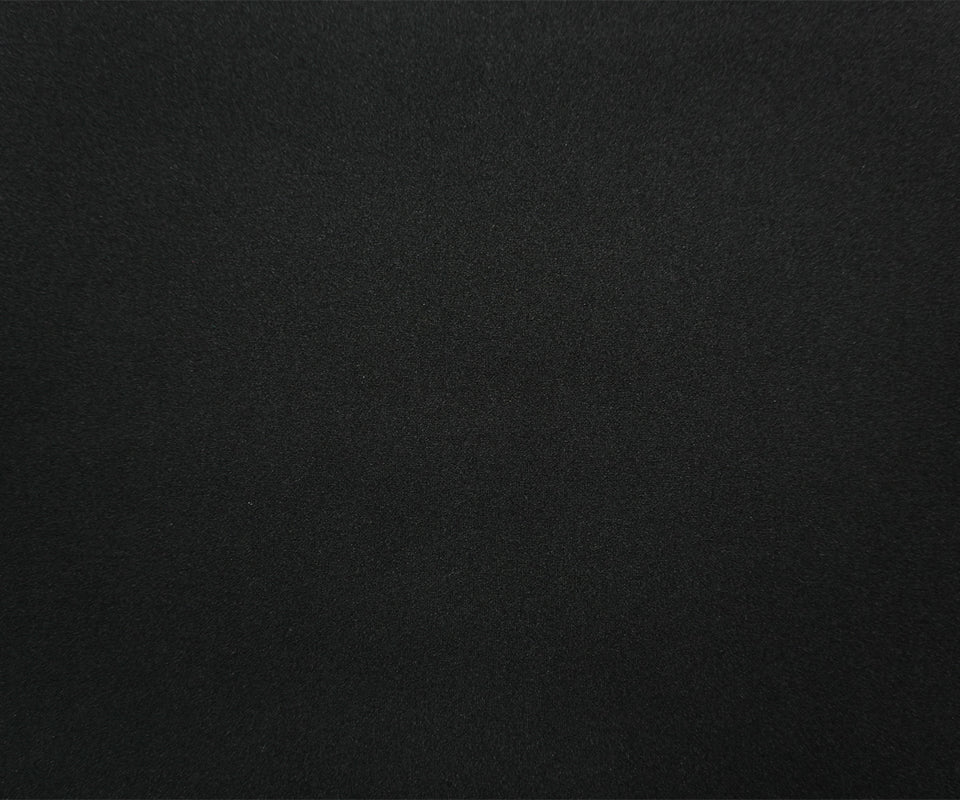 Black Solid Neoprene Fabric - Image 3