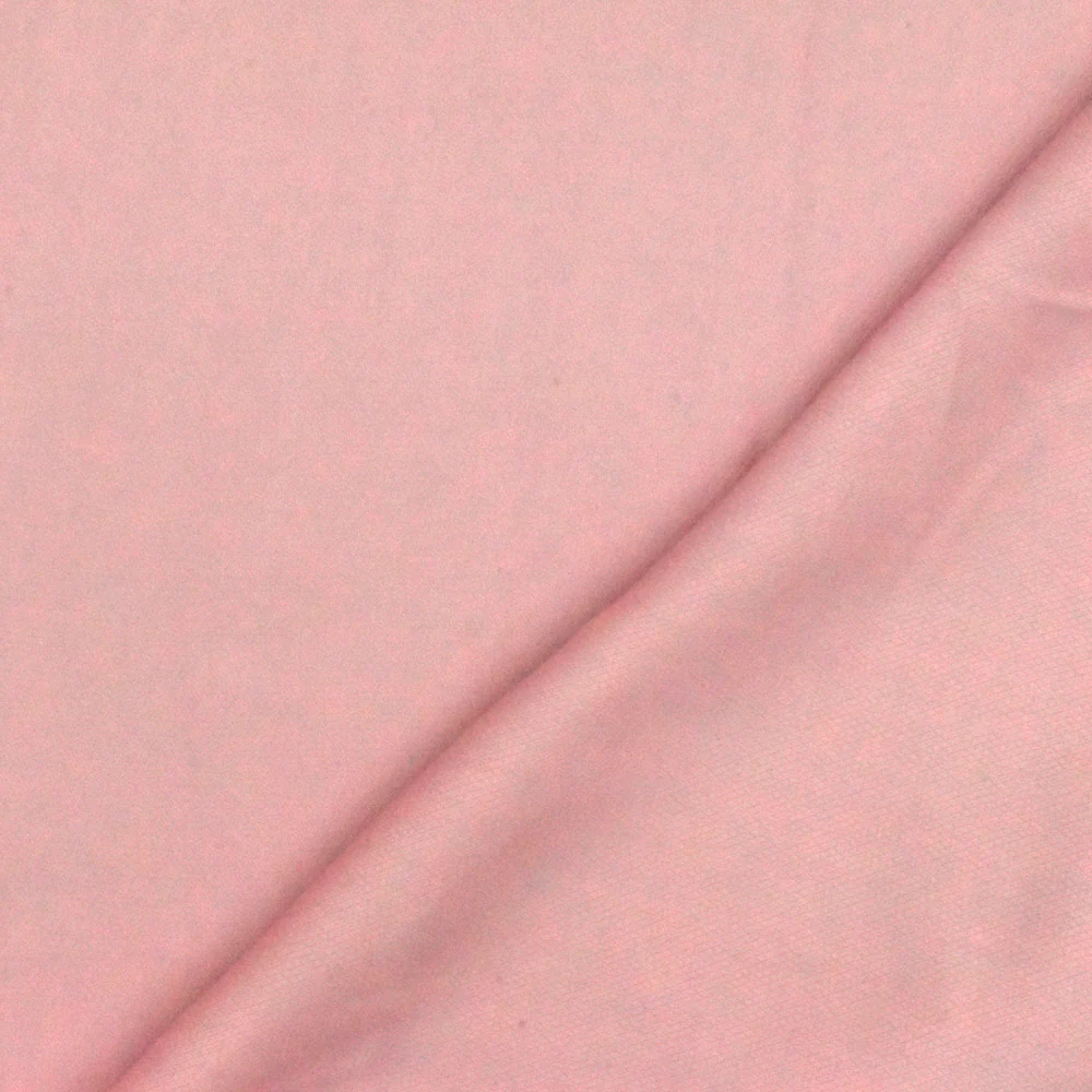 Blossom Pink Solid Modal-Cotton Dobby Woven Fabric - Image 4