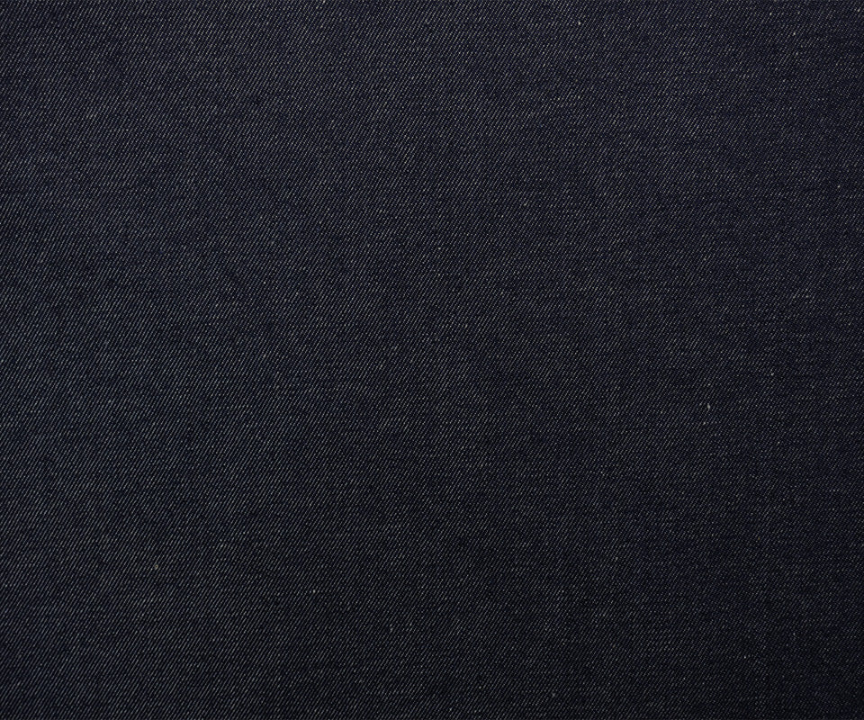 Blue-Ivory 11 oz. Cotton Blend Stretch Denim Twill Woven Fabric - Image 2