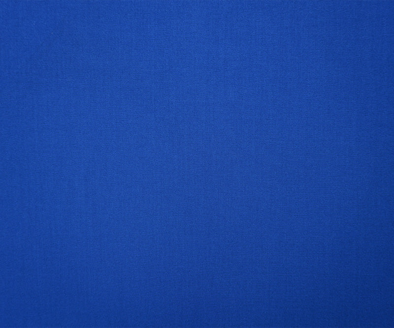 Blue Poly Rayon Spandex Stretch Solid Woven Suiting Fabric - Image 3