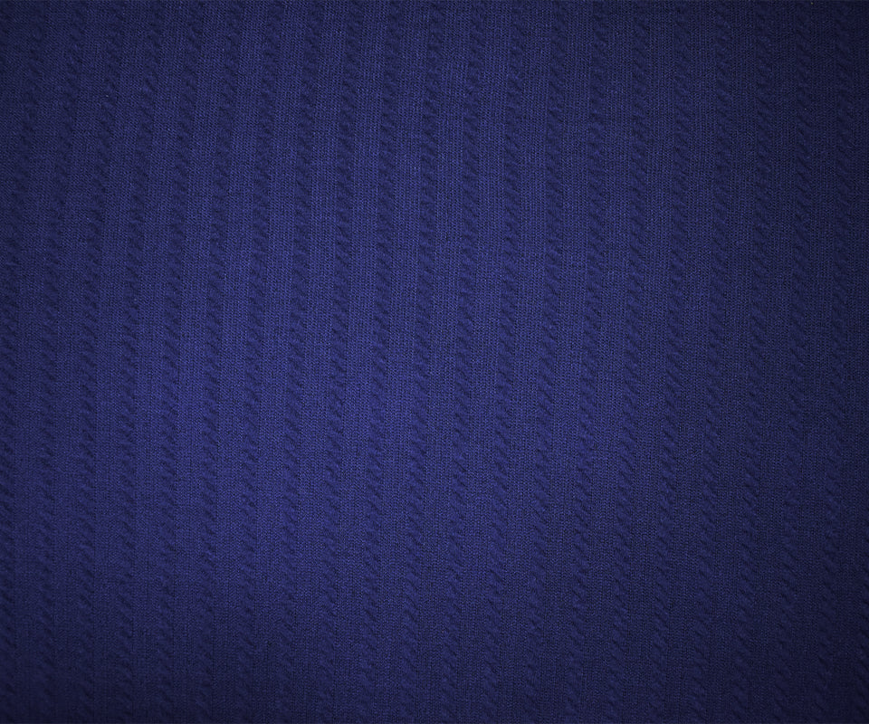Blue Poly Spandex Stretch Cable Texture Knit Fabric - Image 3