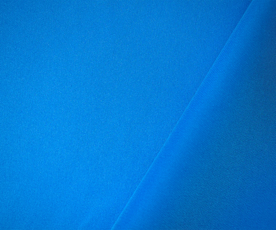 Blue Poly Spandex Stretch Solid Stretch Lamour Woven Fabric - Image 2
