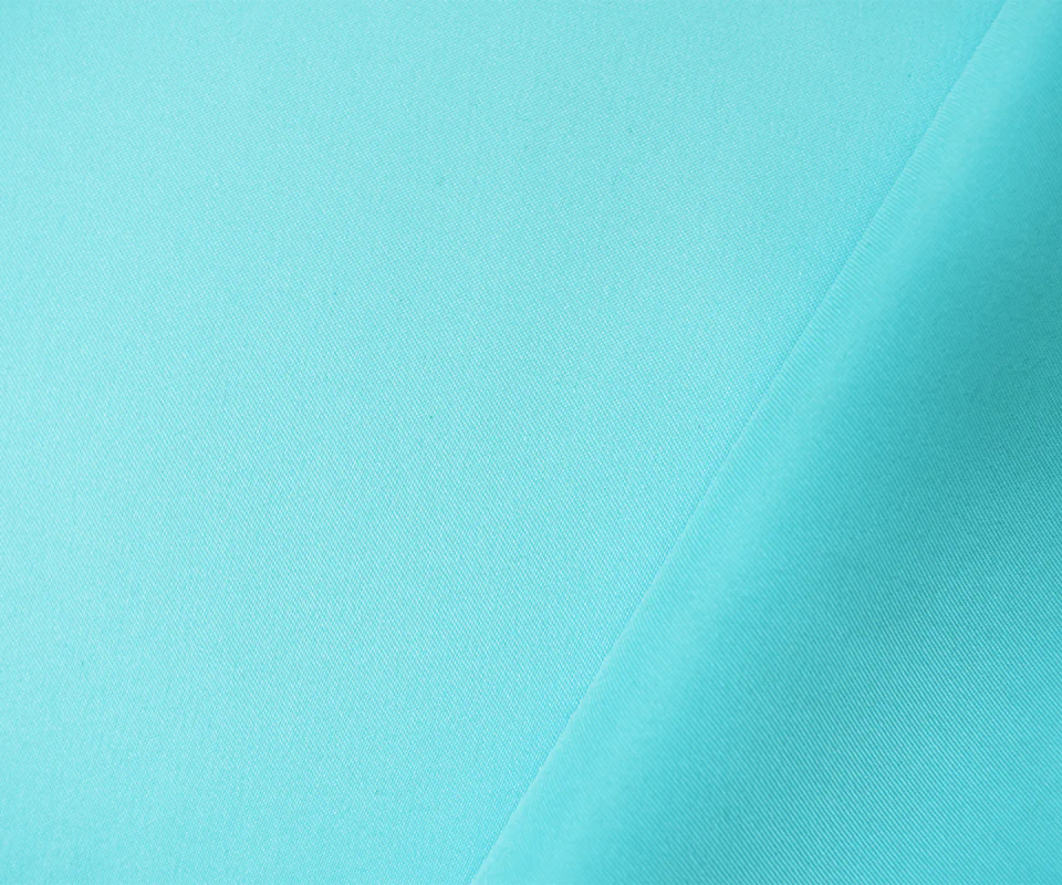 Blue Poly Spandex Stretch Solid Stretch Lamour Woven Fabric - Image 2