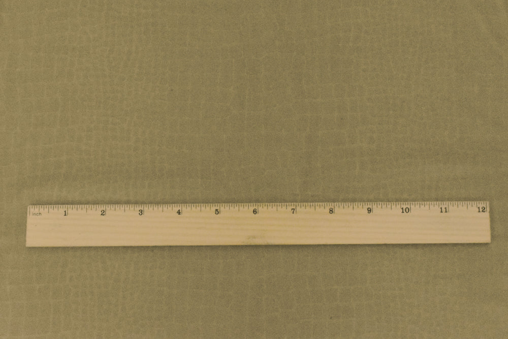 Brass Brown Famous Maker Reptile Jacquard Activewear Double Knit Fabric - Image 5