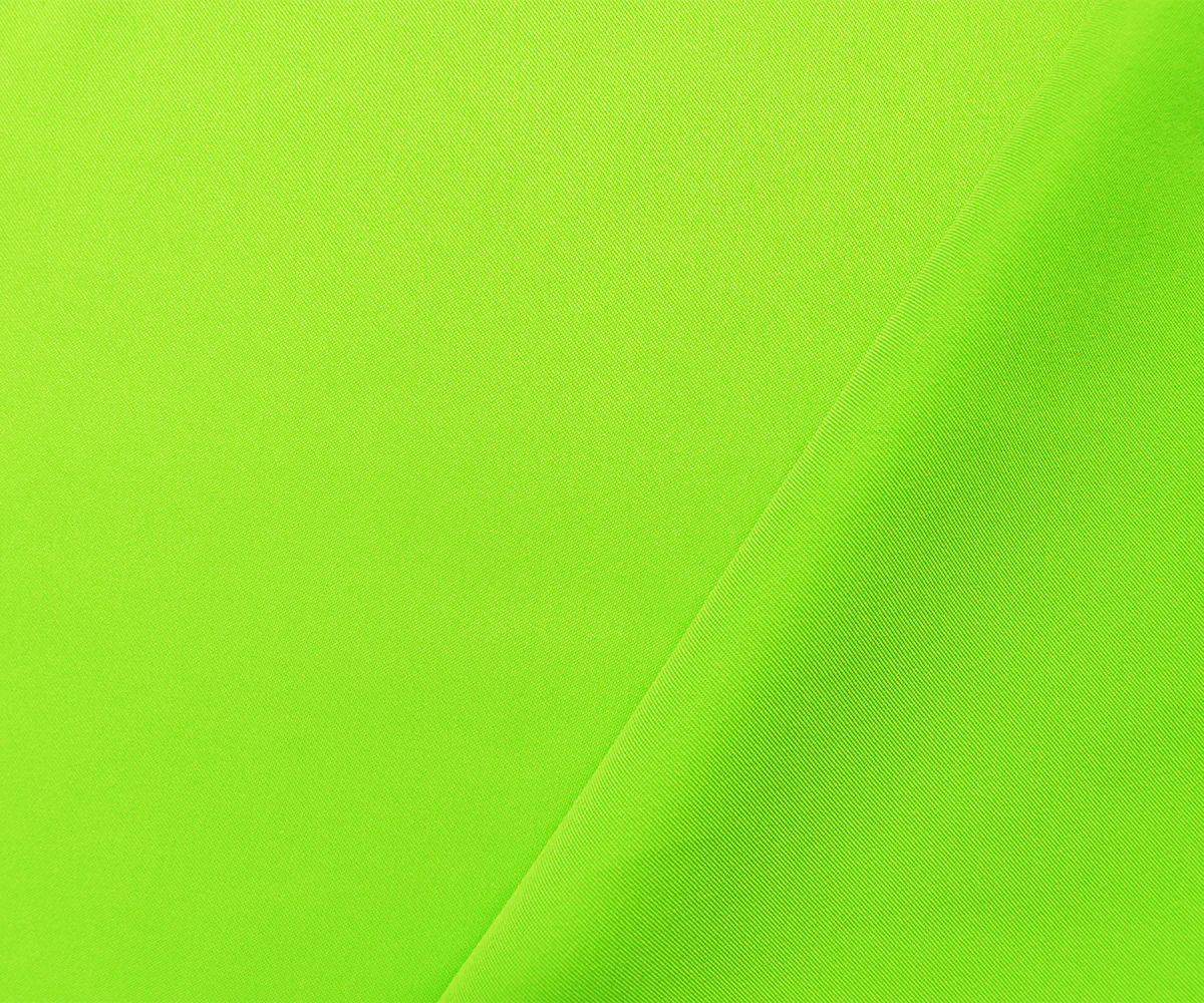 Bright Green Poly Stretch Spandex Lamour Solid Satin Woven Fabric - Image 2