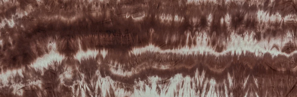 Brown-Beige Poly Stretch Spandex Tie Dye Double Brushed Jersey Knit Fabric - Image 4
