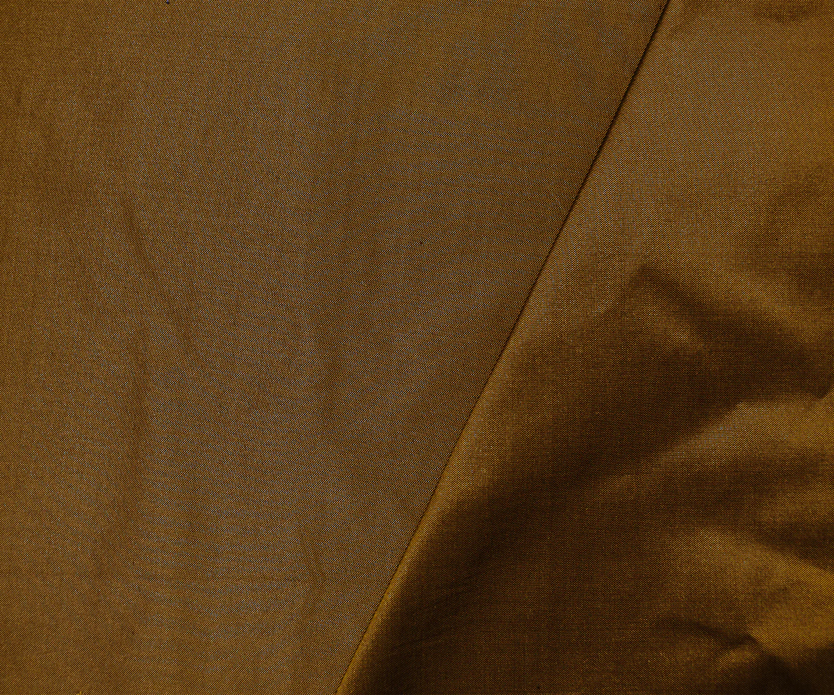 Brown-Black Silk Iridescent Shantung Woven Fabric - Image 2