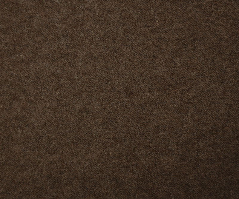 Brown-Gray Wool Poly Spandex Stretch Brushed Jersey Knit Fabric - Image 4
