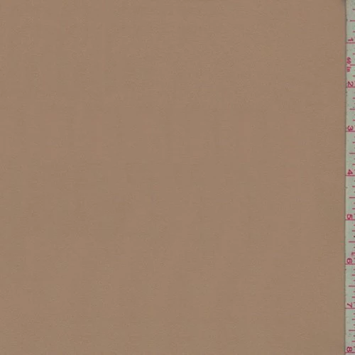 Caramel Silk Georgette Fabric