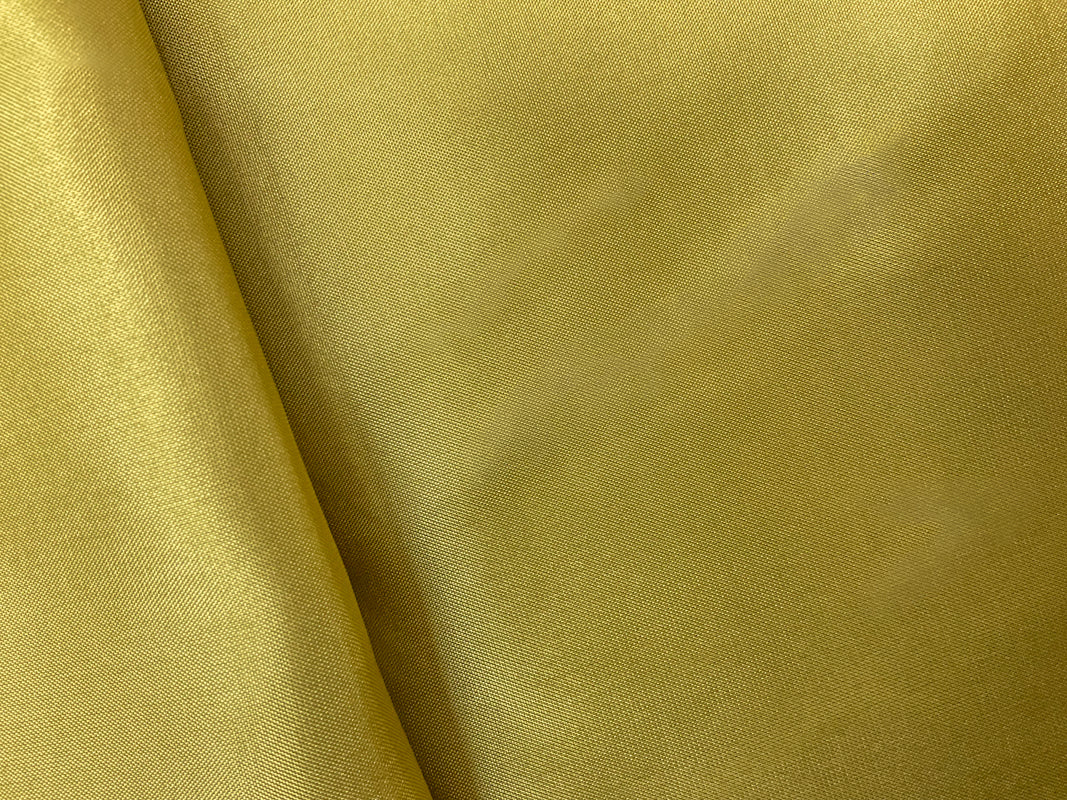Chartreuse Green Poly China Silk Solid Lining Woven Fabric - Image 2