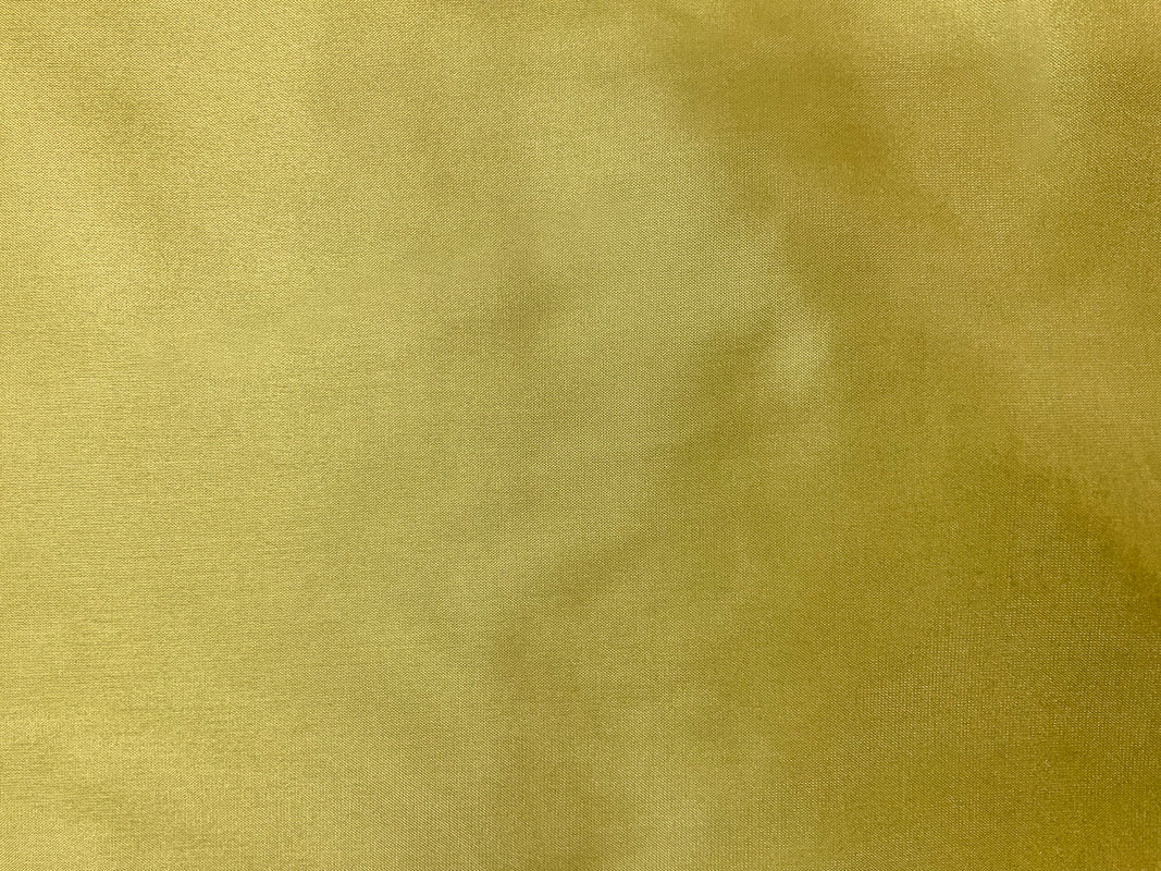 Chartreuse Green Poly China Silk Solid Lining Woven Fabric - Image 3