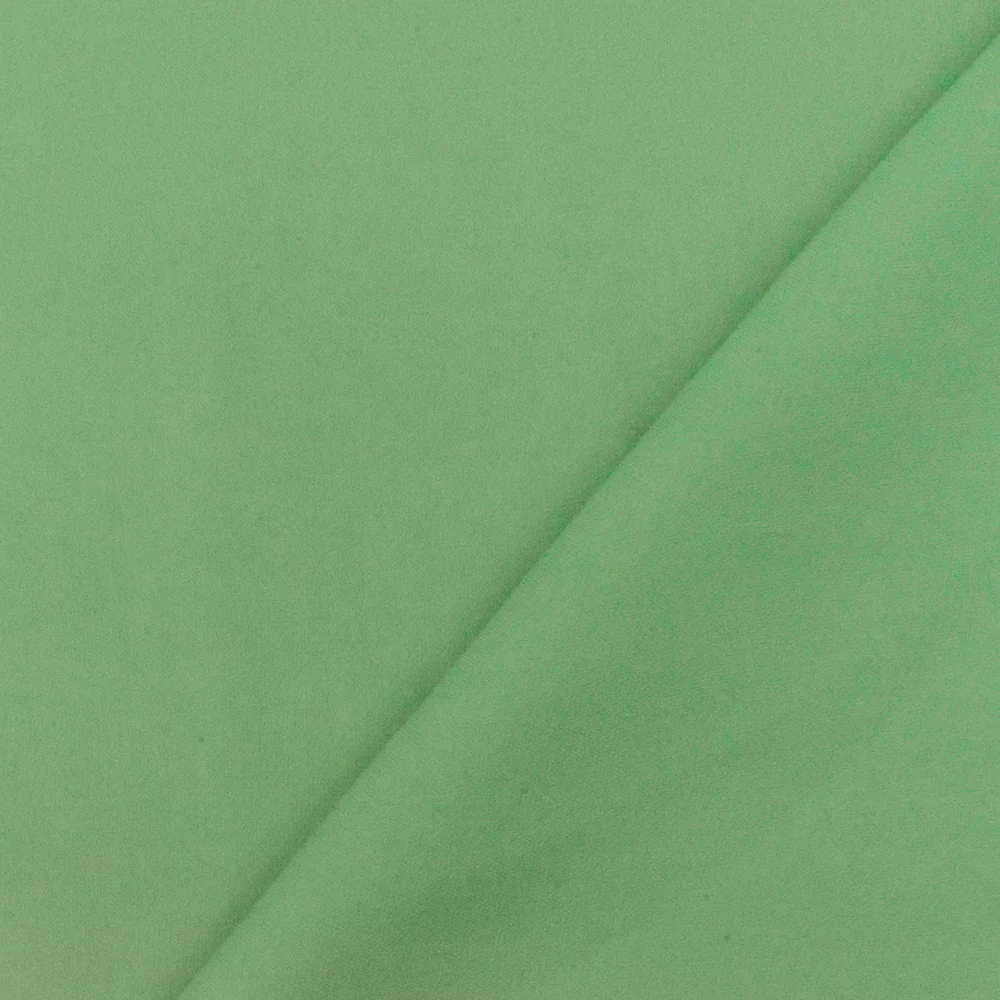Clean Green Solid Silk Georgette Woven Fabric - Image 2