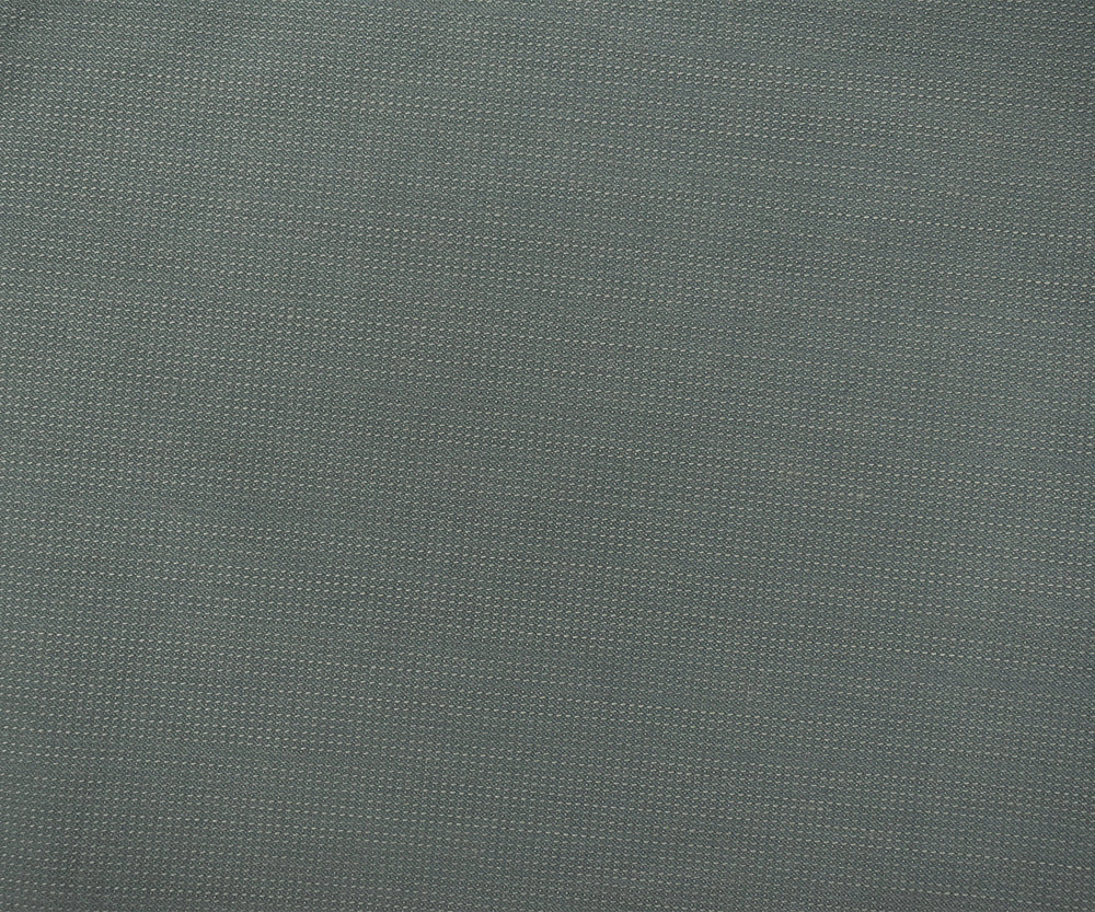 Cool Gray Poly Wool Dobby Woven Suiting Fabric - Image 4