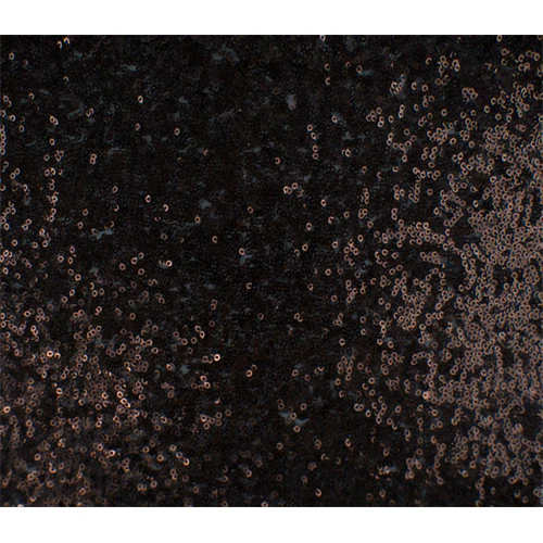 Copper Brown Sequin Mesh Fabric - Image 2
