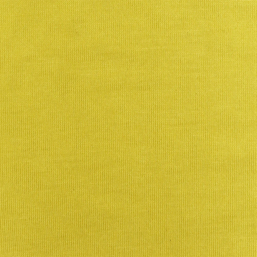 Cyber Yellow Stretch Rayon Jersey Knit Fabric - Image 4